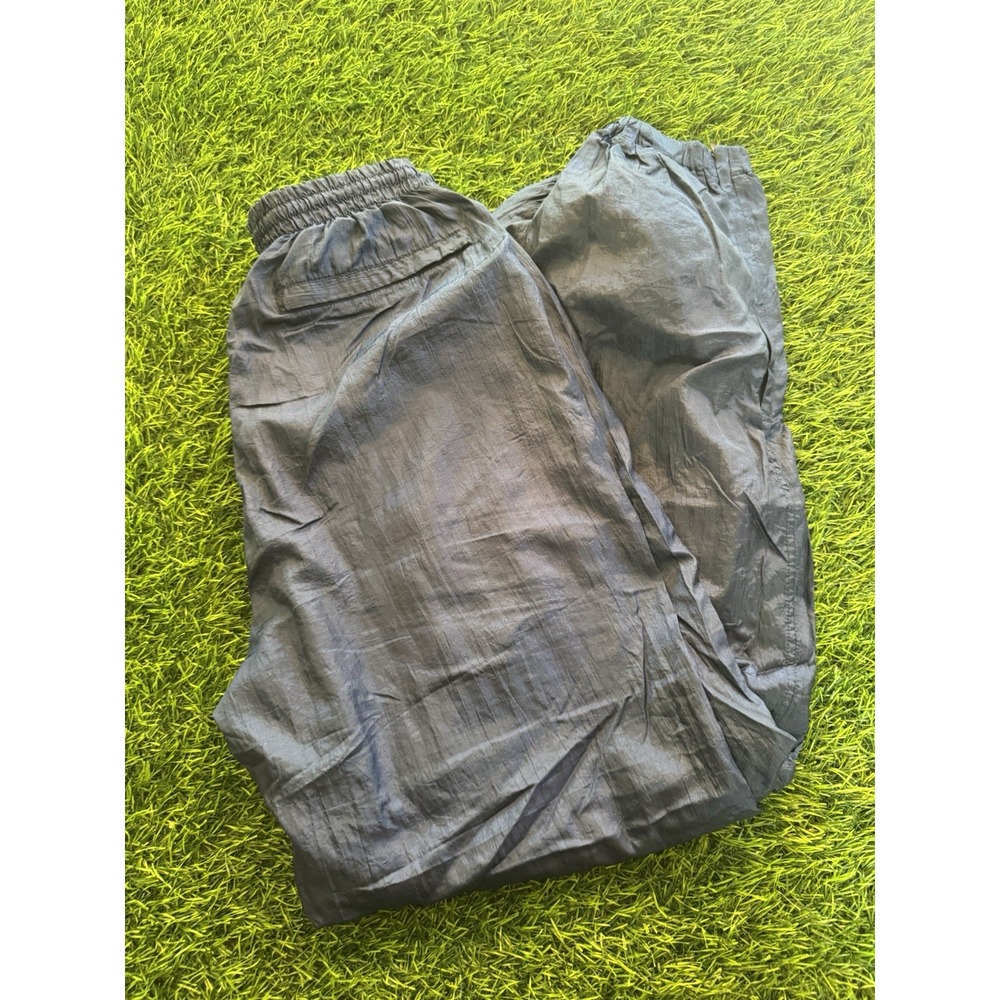 VINTAGE Speedo 90s Track Pants Mens Medium Blue Windbreaker Lined Athletic